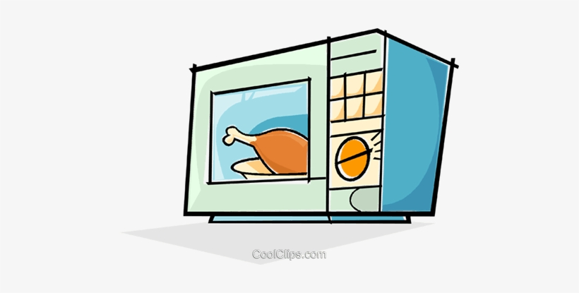 Microwave Oven Cooking Food Royalty Free Vector Clip - Microwave Clipart Png, transparent png #3854313