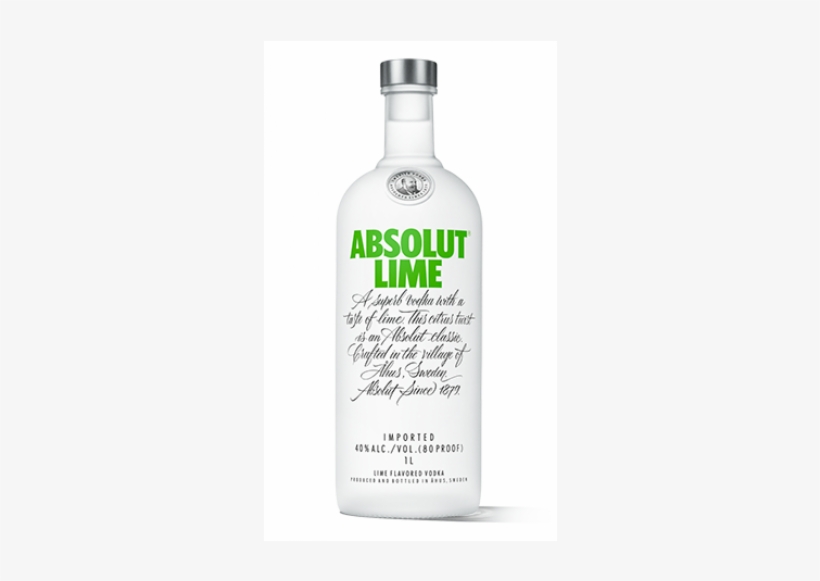 Absolut - Lime Vodka - Vodka Absolut Lime, transparent png #3854769