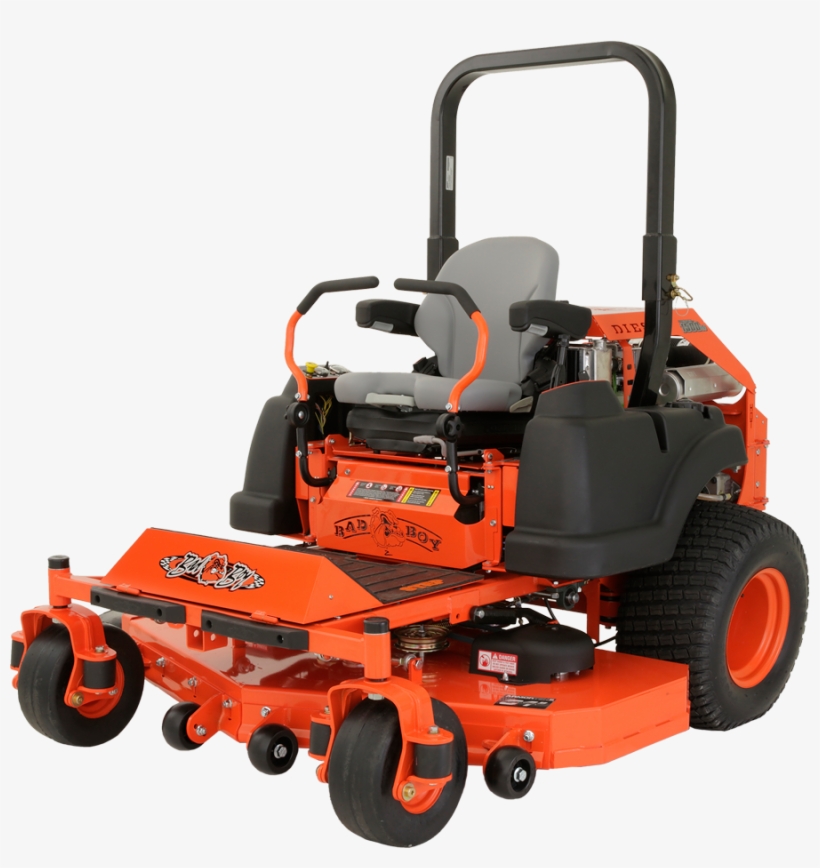 360 View Perkins® Full Size Diesel Commercial Zero - Bad Boy Rebel Mower, transparent png #3855006