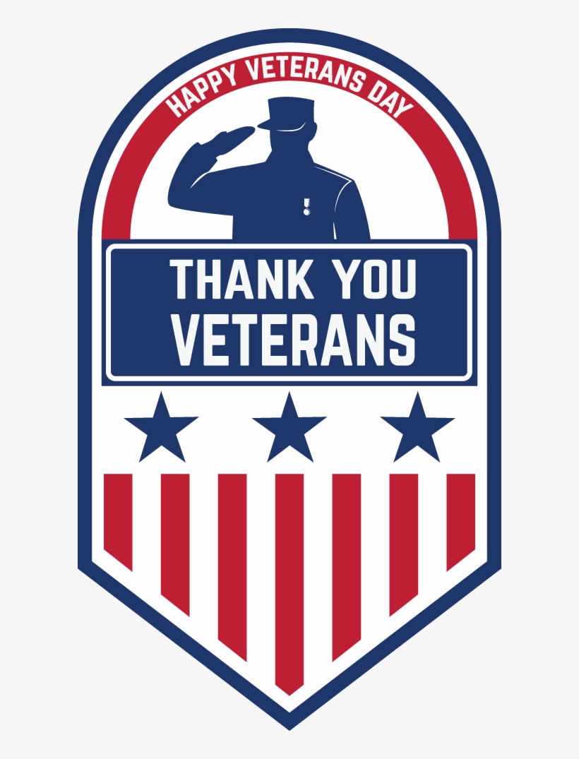 Happy Veterans Day Thank You Veterans - Happy Veterans Day Transparent, transparent png #3855120