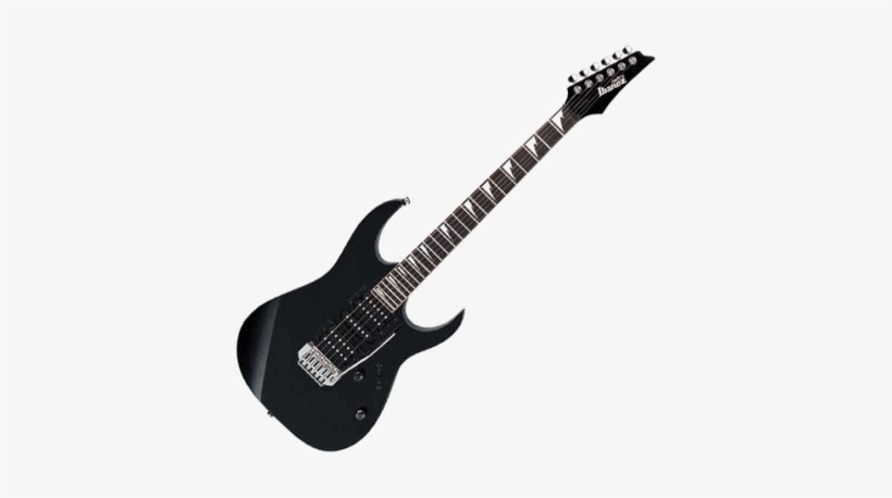 Electric Guitar Png - Ibanez Grg170dx Electric Guitar - Black, transparent png #3855516