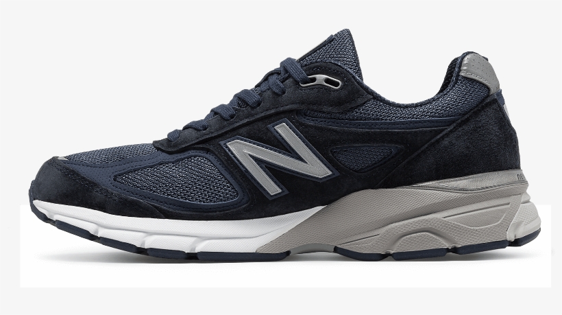 New Balance M990v4 Men's Navy Running 8.5 D, transparent png #3855541