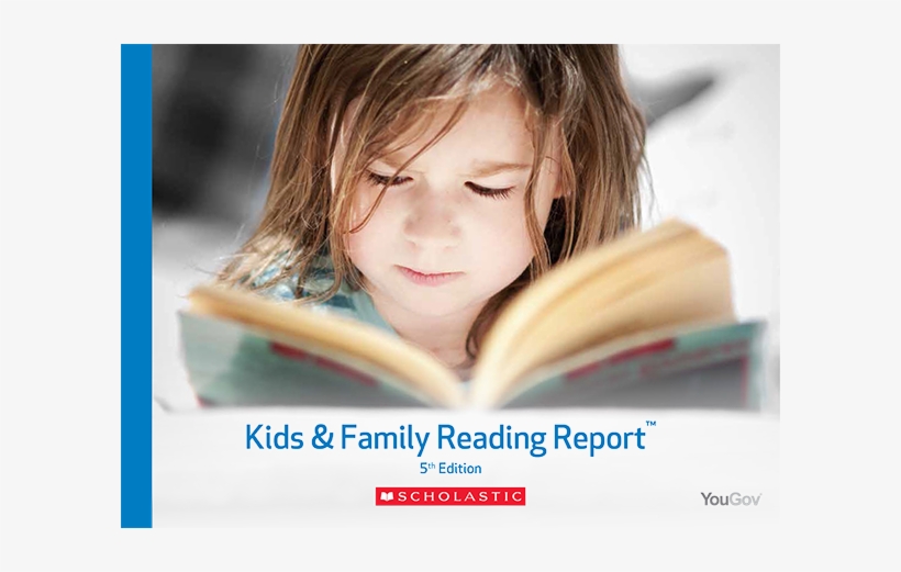 Earlier This Month, Scholastic Published The 5th Edition - Kids And Family Reading Report, transparent png #3855580