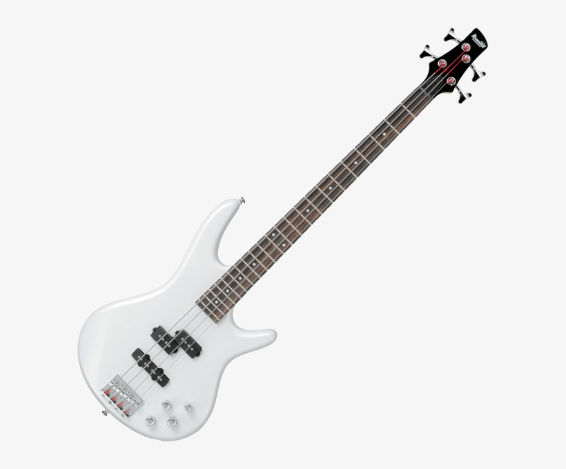 Ibanez Gsr200 Electric Bass Guitar In Pearl White - Ibanez Gio 200 Bass, transparent png #3855660