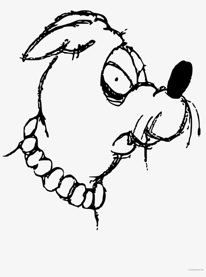 Mean Dog Clipart - Clip Art, transparent png #3855663