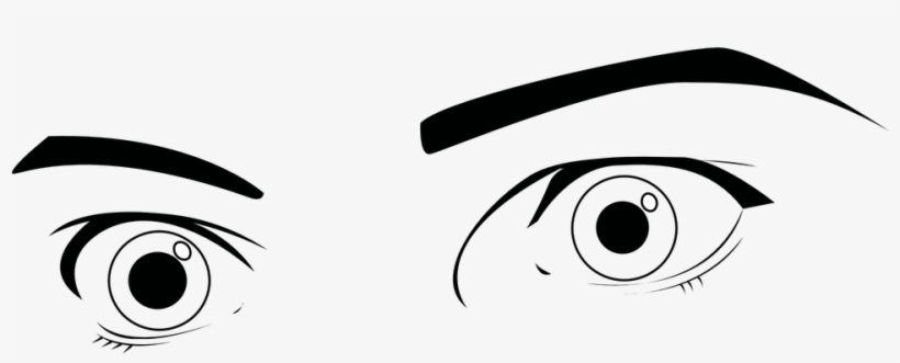 Eyebrows In Their Faces Or Lost, So Researchers Have - Eyes Wide Open Cartoon, transparent png #3856028
