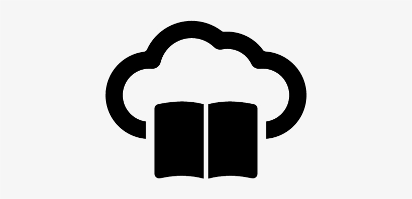 Book On Internet Cloud Vector - Cloud Computing, transparent png #3856305