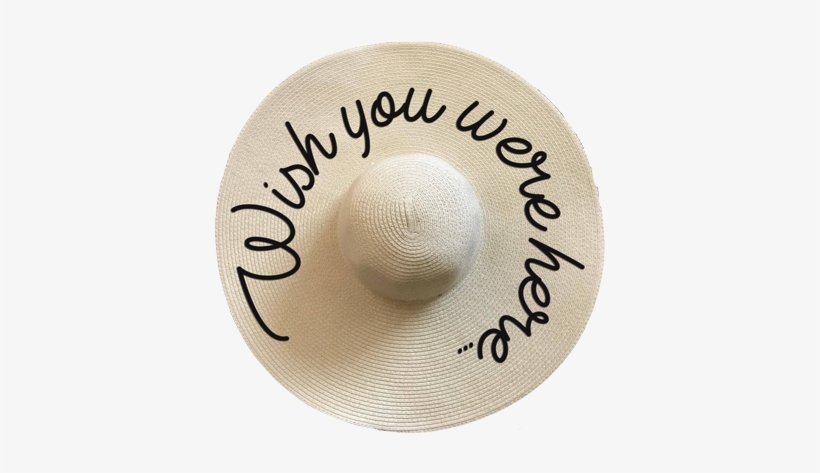 Wish You Were Here Custom Hat - Hat, transparent png #3856543