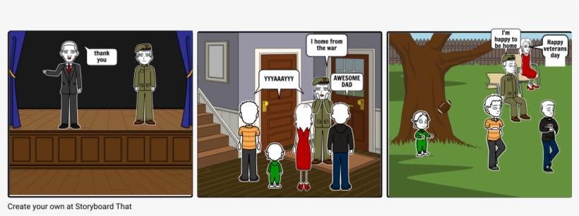 Veterans Day - Cartoon, transparent png #3856563