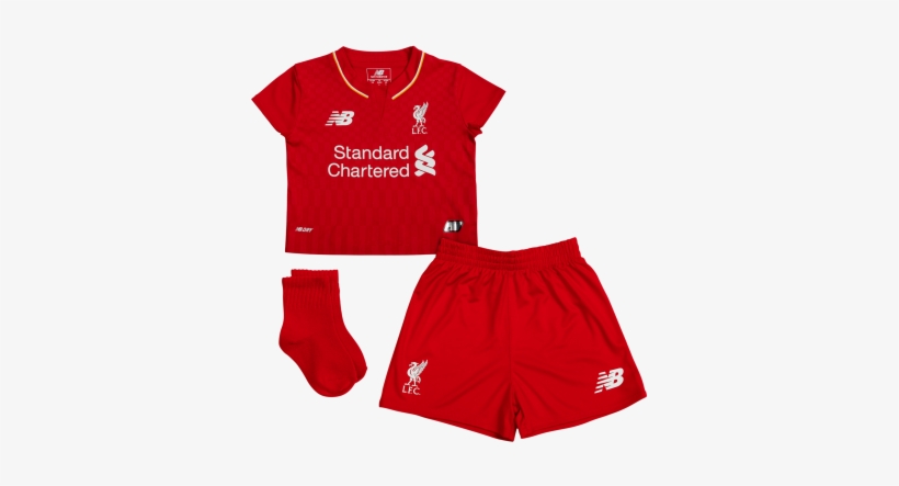 New Balance Lfc Home Infants Kit 1431953620 - Liverpool Fc Home Kit 2015 16, transparent png #3856813