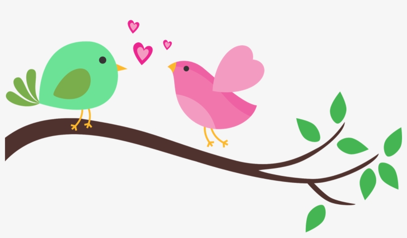 Pajarito En Rama Png - Rama Con Pajarito Png, transparent png #3856960