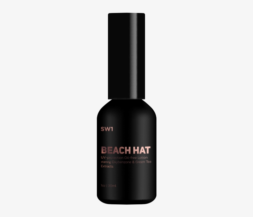 Beach Hat Uv Protection Oil Free Lotion - Grown Alchemist Age Repair Serum, transparent png #3857232