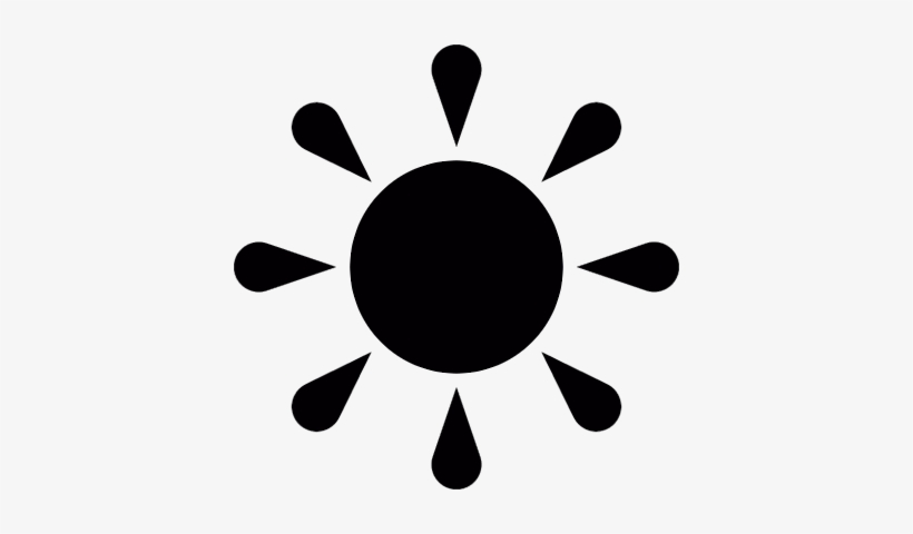 Bright Sun Vector - White Balance Icon, transparent png #3857352