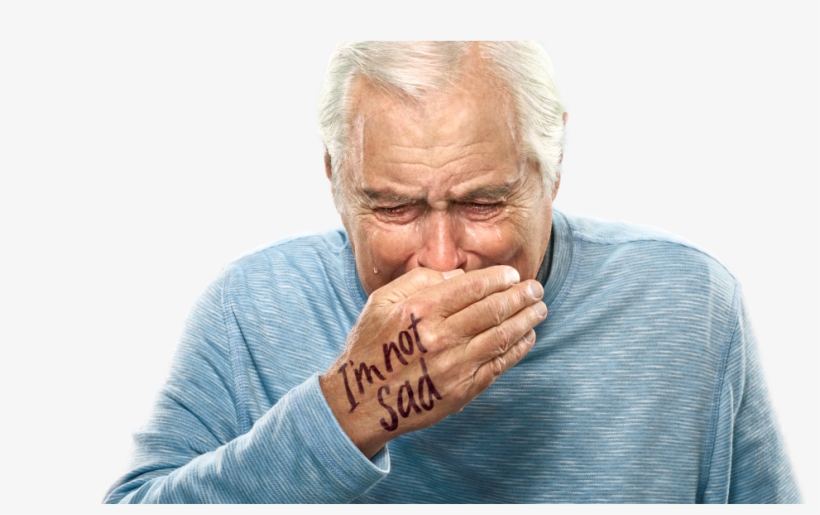 Crying Male Patient With Pseudobulbar Affect - Pseudobulbar Affect, transparent png #3857522