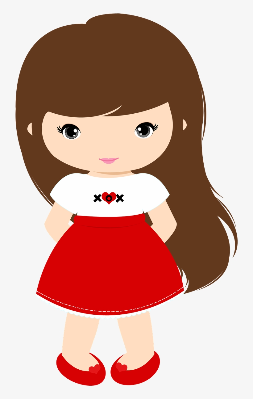 Girl Clipart Png Transparent - Boneco Menino E Menina Png, transparent png #3857834