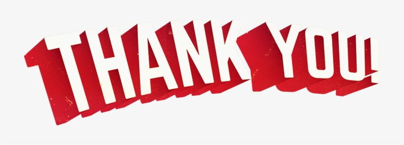 Thank You Png - Thank You Cool Font, transparent png #3858031