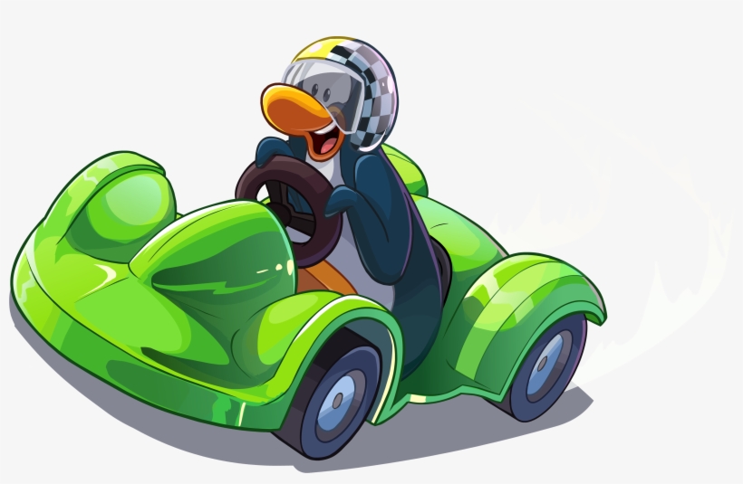 Go-kart Penguin Cpt 458 - Thumbnail, transparent png #3858034