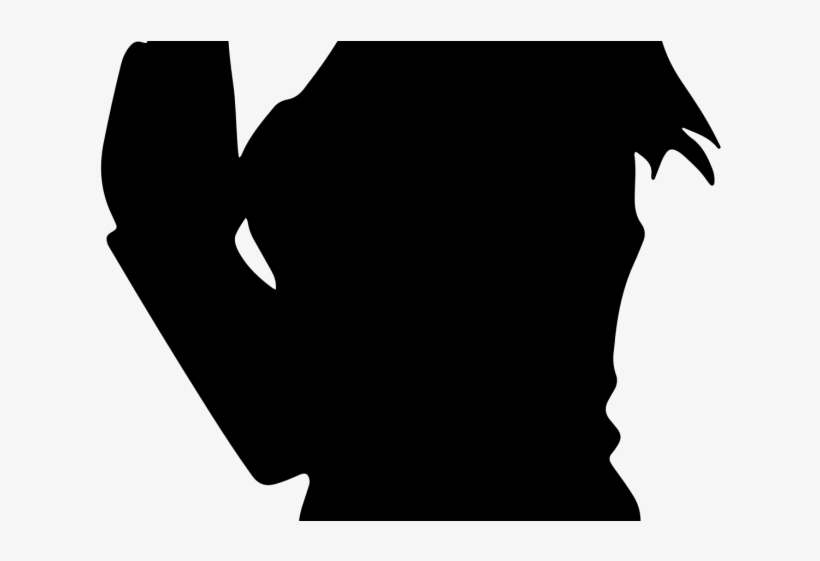Praying Silhouette Cliparts - Praying Hands Woman, transparent png #3858041