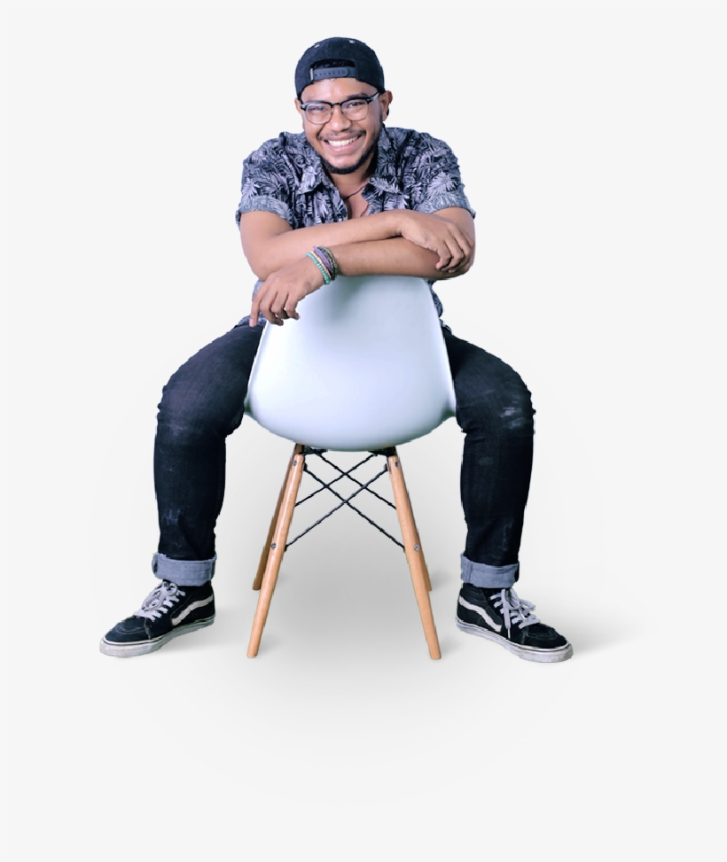 Rama Black - Sitting, transparent png #3858065