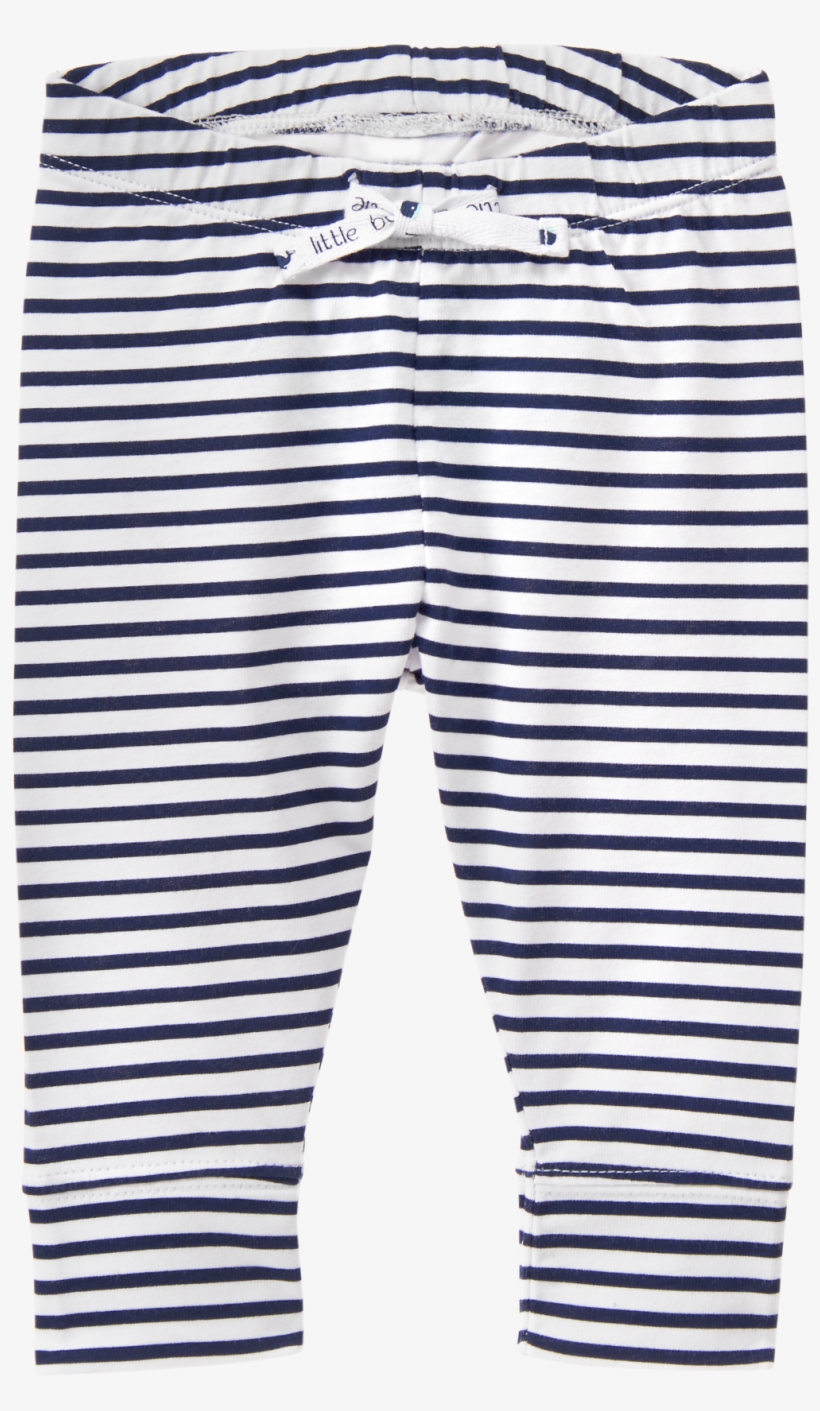 Baby Gym Navy Stripe Whale Leggings By Gymboree - H&m, transparent png #3858143