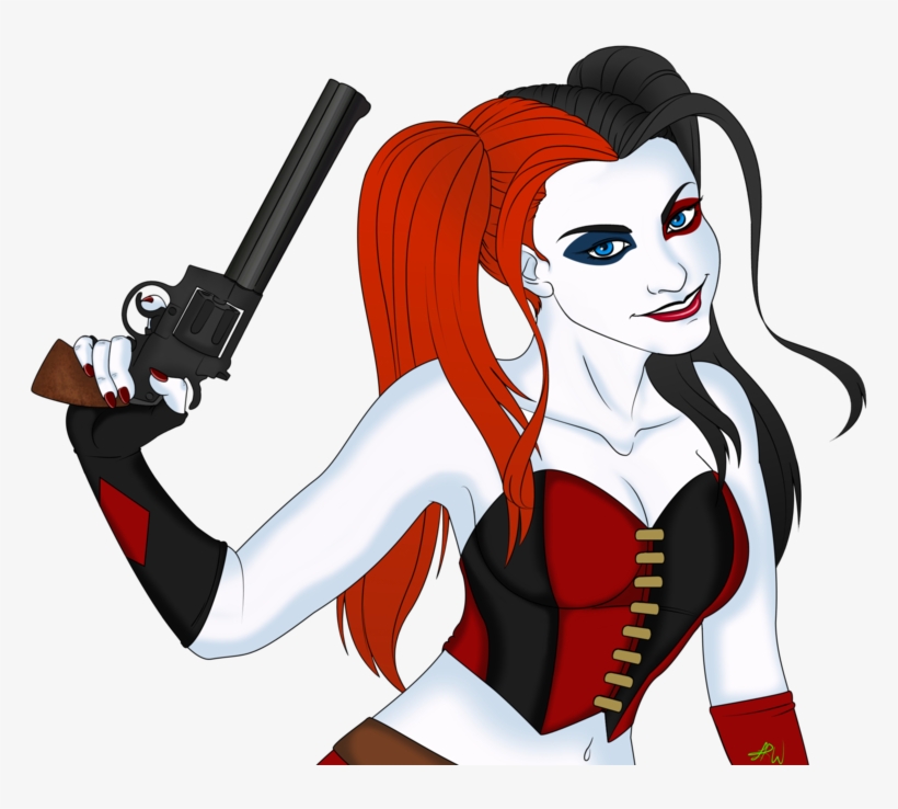 Frickin Without By Pirate Ninja Sayuri On - Harley Quinn, transparent png #3858337