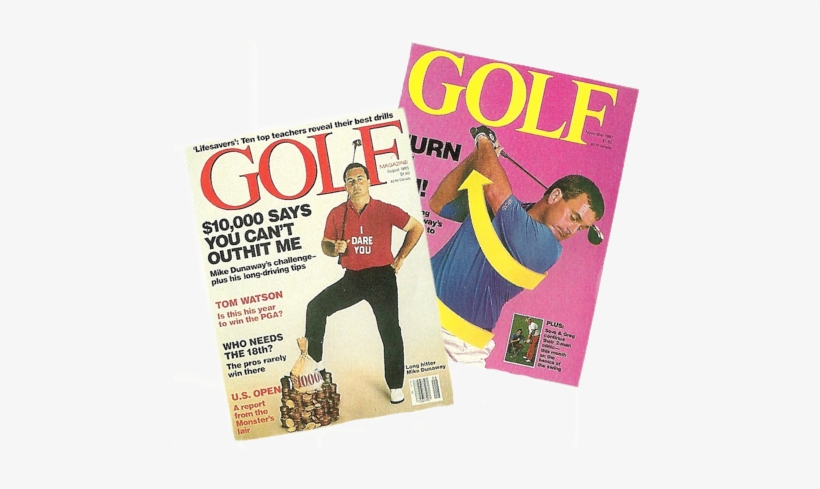 Mike Dunaway Golf Magazine Covers - Long Drive, transparent png #3858577