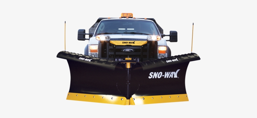 2018 Sno-way 29vhd 8'6" Snow Plow W/ Down Pressure - Snoway V Plow, transparent png #3858755