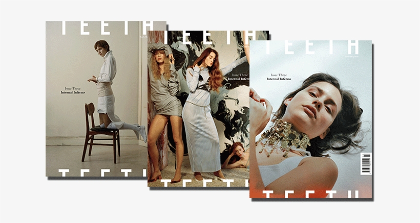Teeth Magazine Internal Inferno Covers - Magazine, transparent png #3859144
