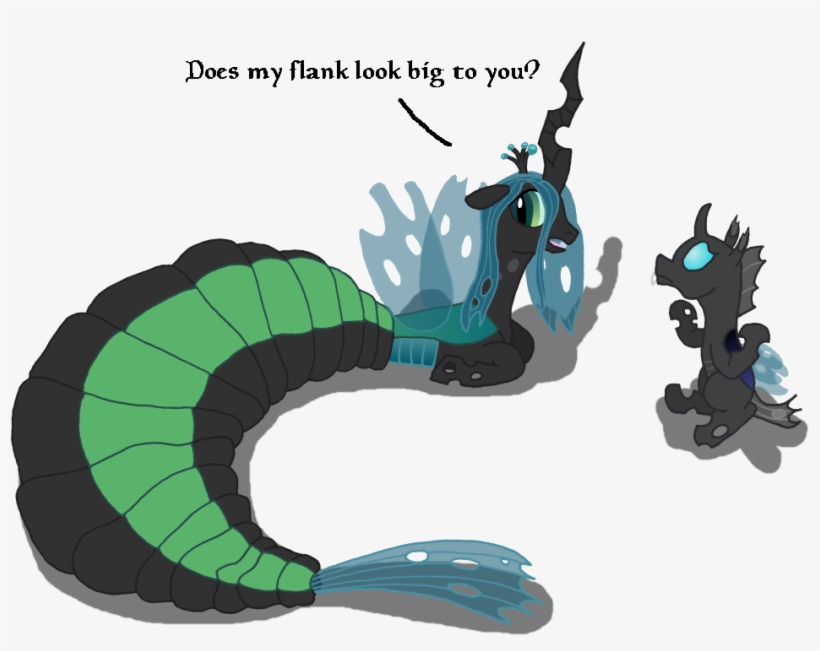 Hakar-kerarmor, Changeling, Changeling Queen, Chubby, - Queen Chrysalis Laying Eggs, transparent png #3859389