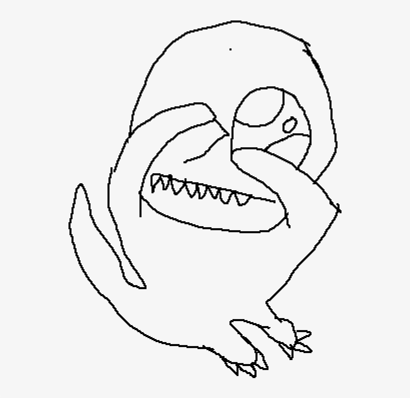 Crappy Chibi T-rex Base - Cat, transparent png #3859626