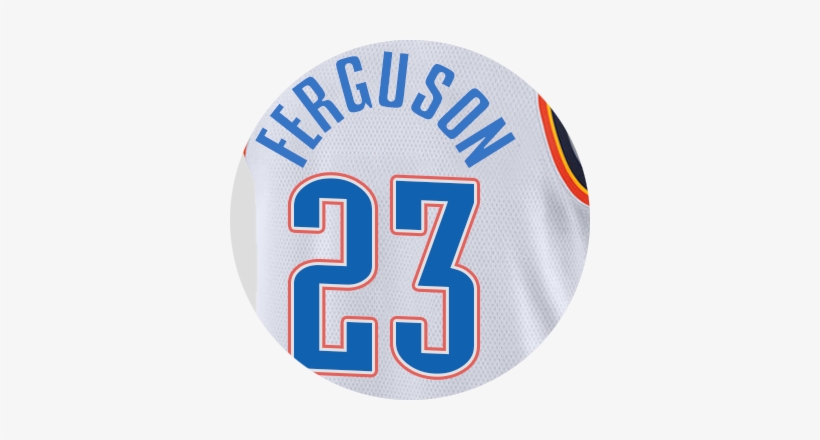 Oklahoma City Thunder Terrance Ferguson - Josh Donaldson Game Worn Jersey, transparent png #3859903