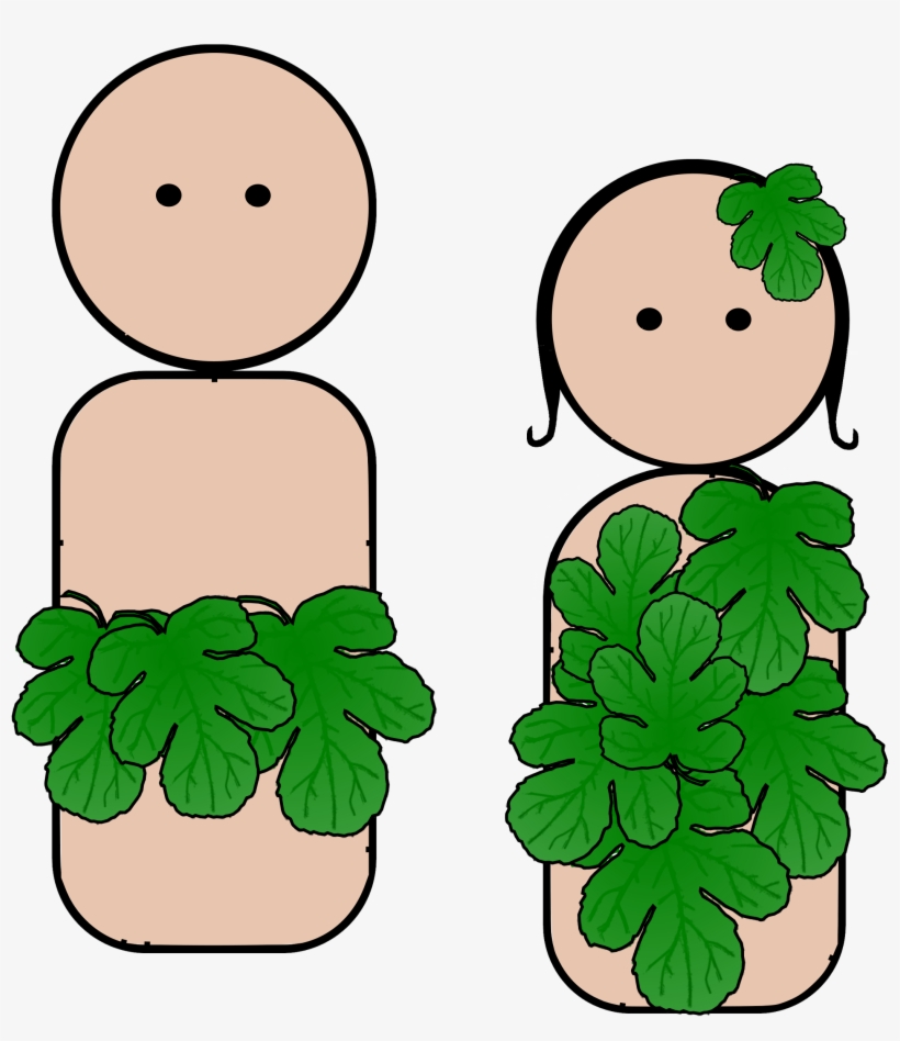 This Free Icons Png Design Of Peg People Adam And Eve, transparent png #3860013