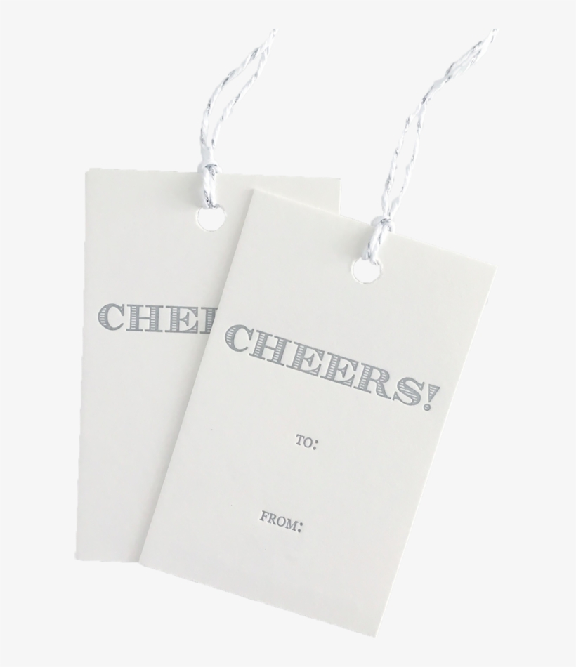 Cheers Gift Tags No - Gift, transparent png #3860126