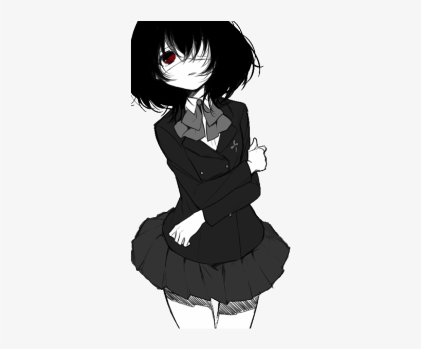#anime#another#anime Girl#anime Image#anime Art#anime - Mei Misaki, transparent png #3860234