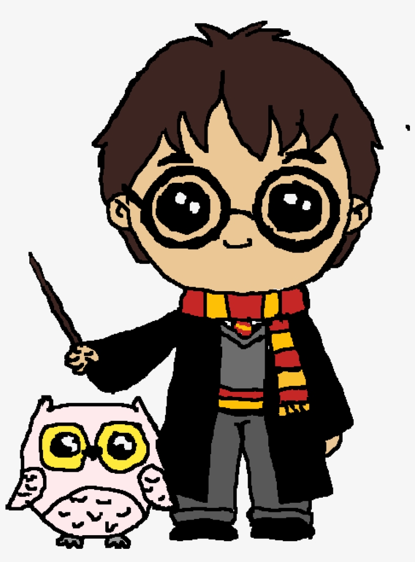 Harry Potter - Harry Potter Kawaii, transparent png #3860672