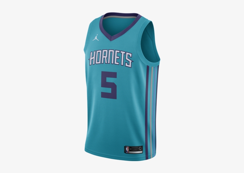 Charlotte Hornets Jordan Icon Edition Swingman Men's - Charlotte Hornets Youth Jersey, transparent png #3860867
