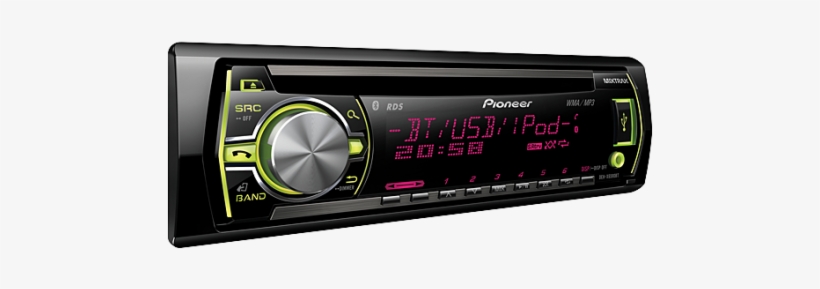 Pioneer Deh-x6590bt Car Stereo - Pioneer Deh X6500bt Car Cd Receiver, transparent png #3861021