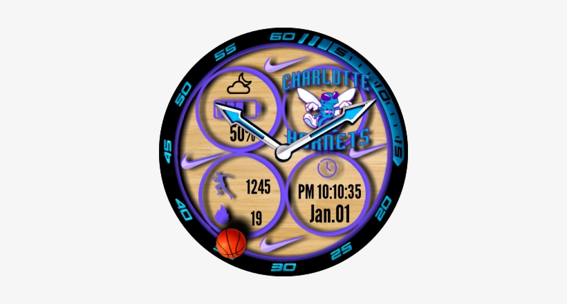 Charlotte Hornets Nba Retro Preview, transparent png #3861066