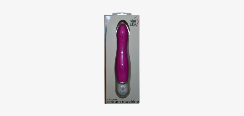 Adam & Eve Scream Machine Vibrator - Brush, transparent png #3861143