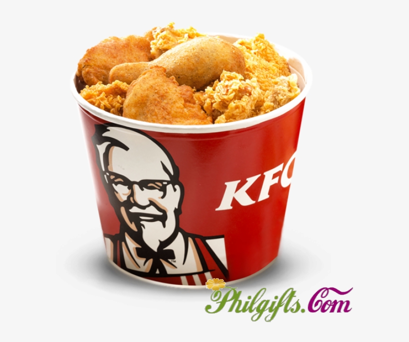 A Bucket Of Chicken - Kfc Bucket, transparent png #3861167
