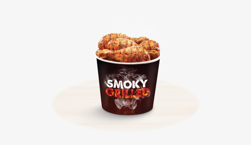 10pc Smoky Grilled - Kfc Cp Delhi Menu, transparent png #3861198