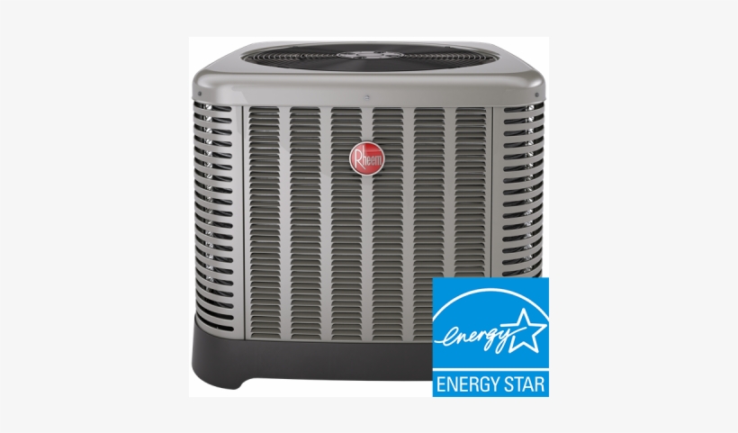 5 Ton Rheem 14 Seer Ra14 Classic® Series Air Conditioner - 3 Ton Rheem 16 Seer R-410a Air Conditioner Condenser, transparent png #3861318