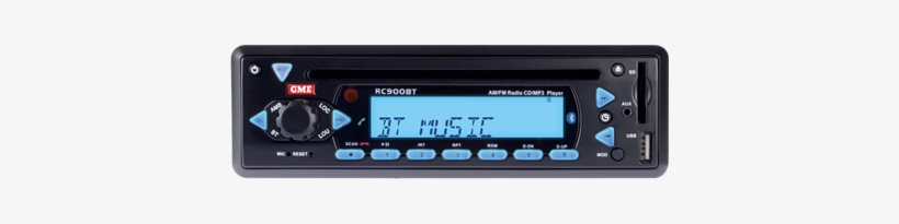 Rc900bt Xxx Car Stereo, Am/fm/cd/mp3/bluetooth - Gme Am Fm Radio, transparent png #3861486