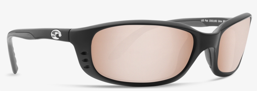 Costa Del Mar Brine Sunglasses In Matte Black, Tr-90, transparent png #3861659