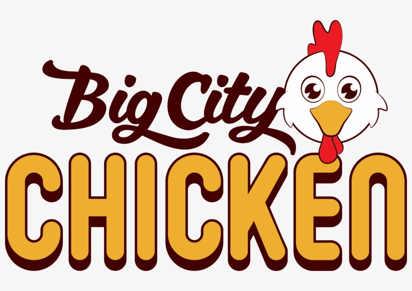 Big City Chicken Logo - Logo Avec Chicken Png, transparent png #3861714