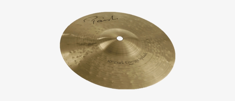 Paiste Paiste Signature Dark Energy Splash Mk I - Paiste Signature Dark Energy 8" Splash Mark, transparent png #3861996