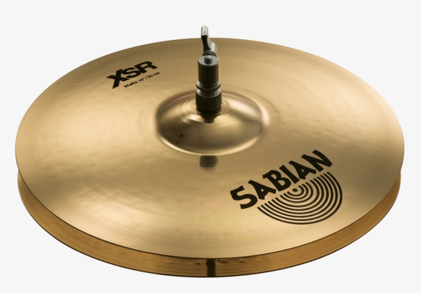 Sabian Xsr1402b 14" Xsr Hi Hat Cymbals - Sabian Xsr Hi Hat 14, transparent png #3862067