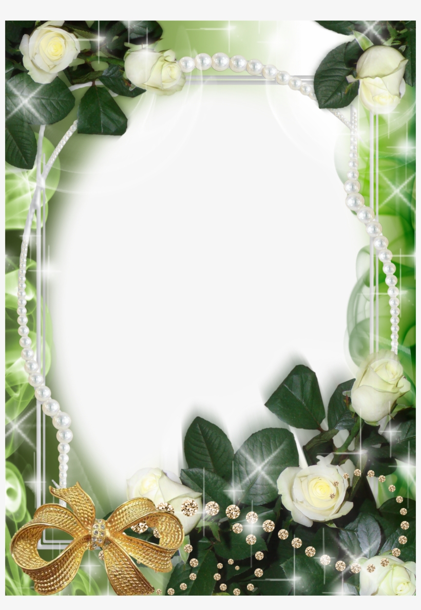 Pin By Ivanir Ferreira Nene On Molduras Florais - Photoshop Frames Net Png, transparent png #3862915