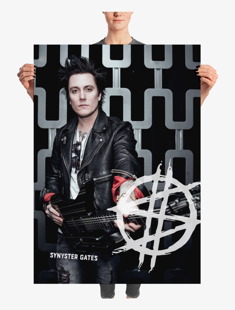 Synyster Gates Of Avenged Sevenfold Poster - Synyster Gates, transparent png #3863395