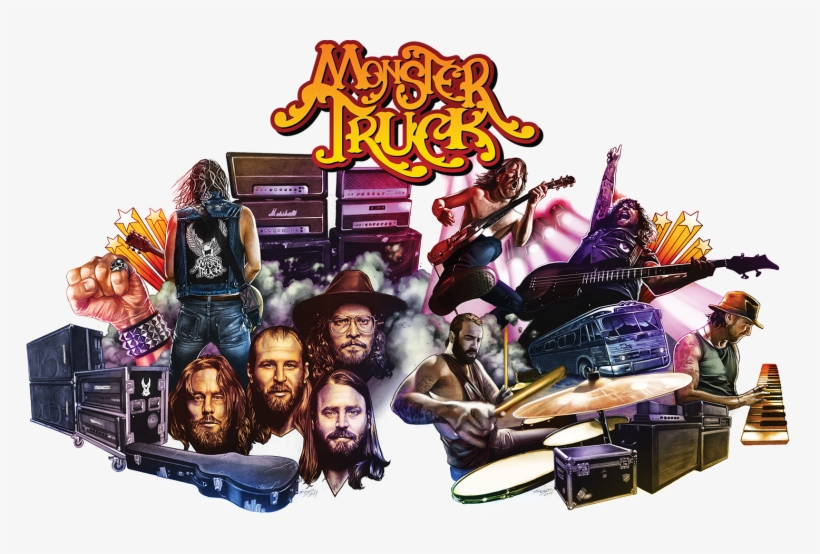 Monster Truck Album Cover - Monster Truck Band 2018, transparent png #3863617